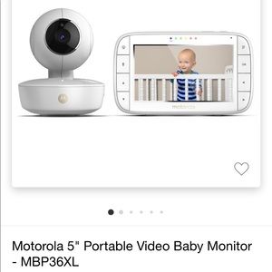 Motorola 5” video baby monitor BRAND NEW